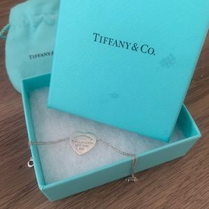 Authentic Tiffany & Co return to Tiffany heart bracelet